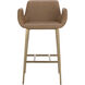 Lucano 40 inch Milliken Cognac Barstool